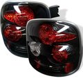 Spyder Automotive 99-04 SILVEARDO STEPSIDE EURO STYLE TAIL LIGHTS-BLACK 5002105